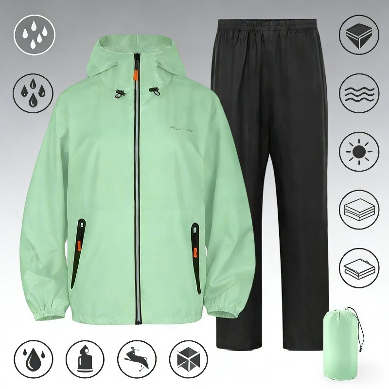 Volledig waterdichte regenpak  - Fishing Rain Suit recensie en prijs