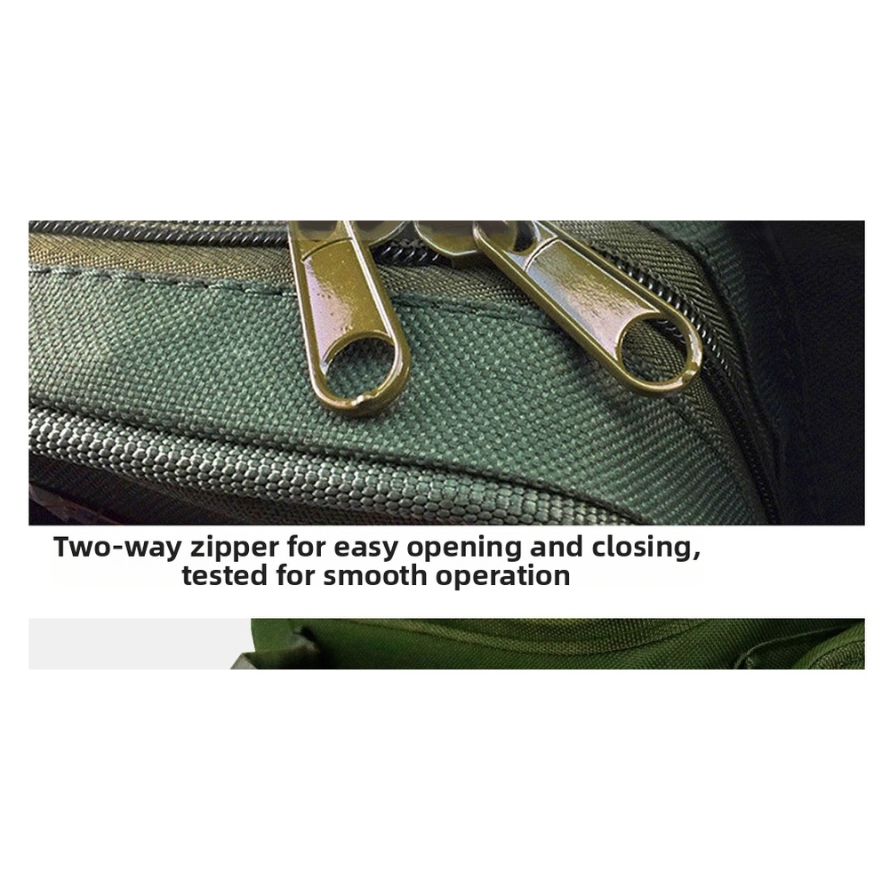 Groene nylon visrugzak waterdi - Fishing Backpack recensie en prijs