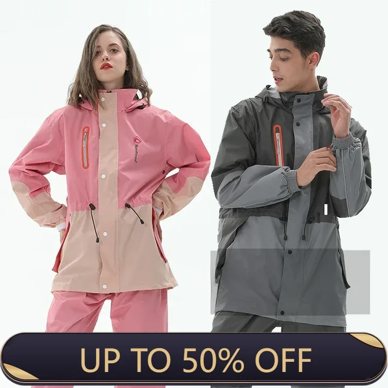 Gescheiden regenpak (jas en br - Fishing Rain Suit recensie en prijs